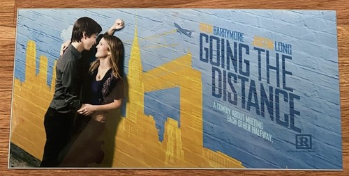 🌟 Going The Distance (2010) - Movie Theater Mylar / Poster - 6x13
