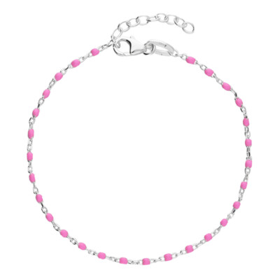 Sterlingsilber Multi Emaille Perlen Armband UK Lieferung kostenlose Geschenkbox