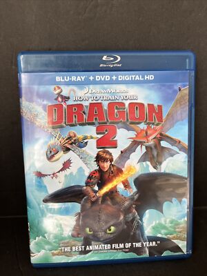 How to Train Your Dragon 2 (DVD, Blu-ray, 2014, 2-Disc Set)