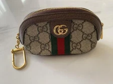 GUCCI Ophidia Supreme Dome Key Case Key Pouch Wallet with Keyring GG Marmont Web
