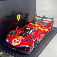 1/18 BBR Ferrari 499P Team AF Corse 2023 #51 WEC 6 hr of Spa 3rd Place CS18004