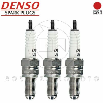 3 DENSO U27ETR Candles Triumph Supersport 600 2001