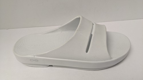 Oofos OOahh Luxe Slide Sandals, White, Women's 11 M | eBay