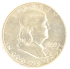 United States 1949-S Franklin Half Dollar 90% Silver San Francisco Mint Coin