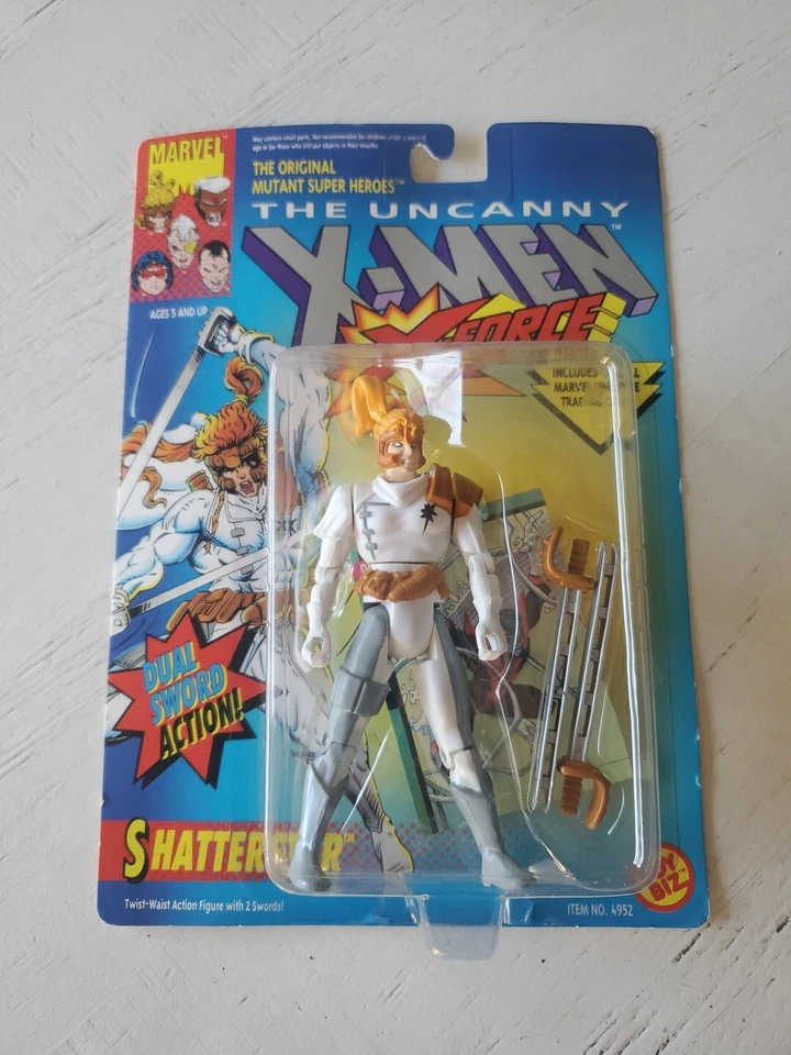 Lote de figuras de The Uncanny X-Men Marvel Kane Longshot Shatterstar Bishop Banshee Foto 3 de 4