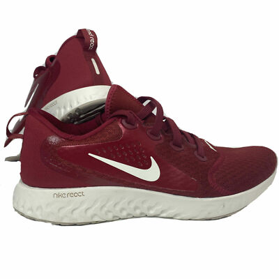 NIKE Legend React Red Crush White Running Shoes Sneakers Women's Size 9.5