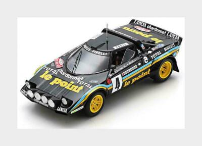 SPARK-MODEL S9098 Escala 1/43 | LANCIA STRATOS N 4 6th RALLY MONTECARLO 1981 B.DARNICHE - A.MAHE