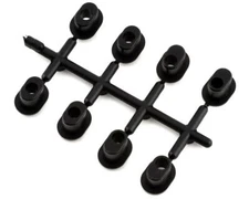 Mugen Seiki MBX8R Aluminum Rear Hub Carrier Bushing Set (8) [MUGE2182A/B]