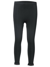 Capri-Miederleggings Leggings Spitze Hose 3/4 Po-Push-Up schwarz Heine 017676