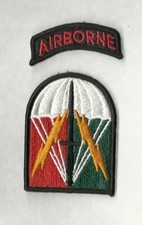 528TH SUSTAINMENT BDE. SSI W/ ABN. TAB