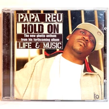 PAPA REU: HOLD ON (CD) Promo Single - Hip-Hop, Rap, Gangsta Rap