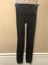 Spanx Look At Me Now Seamless Olive Leopard Print Leggings Size M NWOT
