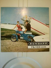 Zündapp Prospekt 1964 W2708 I Broschüre Spanisch KS 75/100, GS 50/75