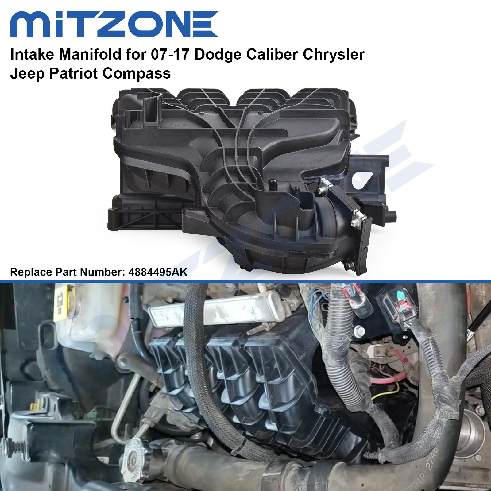 Intake Manifold for 0717 Dodge Caliber Chrysler Jeep Patriot Compass