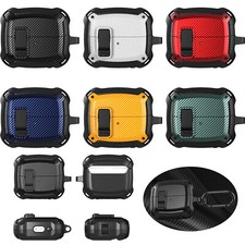 Shockproor PC Protective Case Cover  Keychain For Samsung Galaxy Buds 3 / 3 Pro