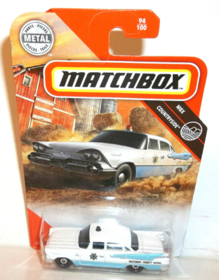 2020 MATCHBOX 1:64 MBX COUNTRYSIDE 94/100 '59 DODGE CORONET POLICE