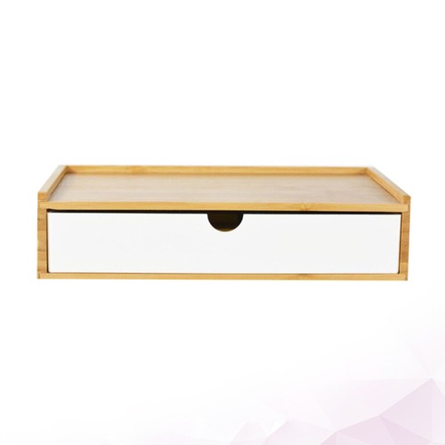 Delicate Bamboo Storage Box Simple Desktop Organizer Decorative - Picture 8 of 11
