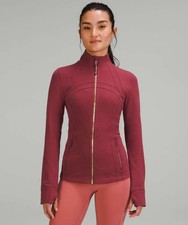 LULULEMON DEFINE JACKET NULU GARNET 4 NWT