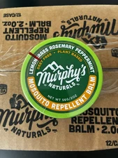 Murphy’s naturals Mosquito Repellent balm (2 Oz Tins) Case Of 12