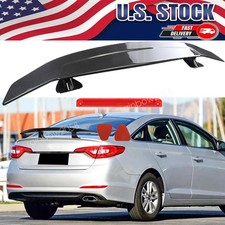 46 Rear Trunk Spoiler Wing Gt Style Racing Wing Carbon Style For Hyundai Sonata 46 Rear Trunk Spoiler Wing Gt Style Racing Wing Carbon Style For Hyundai Sonata