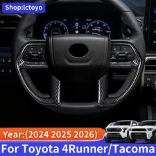 For Toyota 4Runner Tacoma 2024-2026 Steering Wheel Decorative Frame Accessories