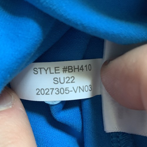 J CREW FACTORY Longline Tank Top NWT Calm Surf Blue Teal Sleeveless Medium - Picture 3 of 6