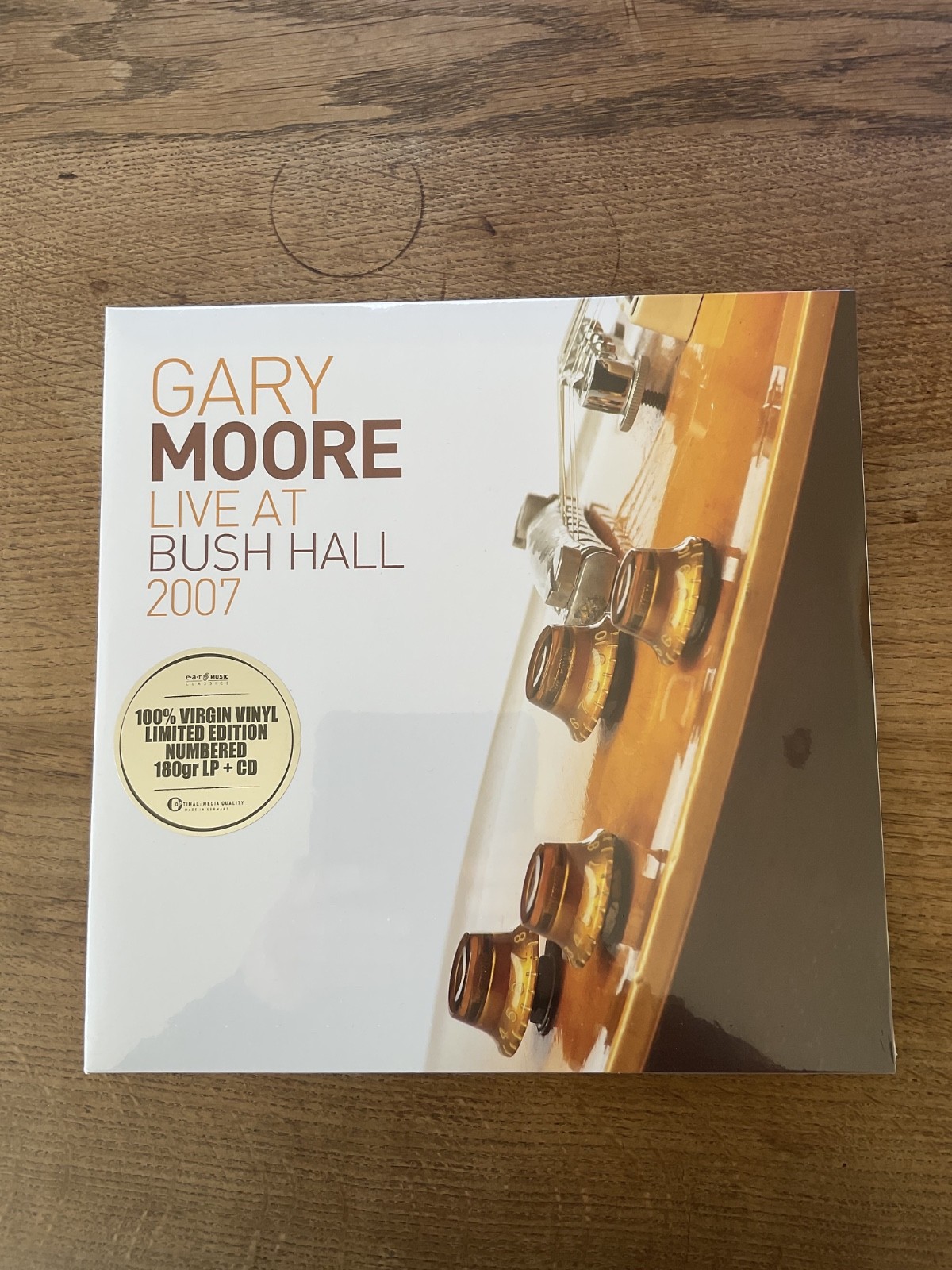 Gary Moore Live Bush Hall 2007 Limited Edition Numbered NEW & Sealed Double LP