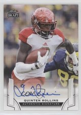 2015 Leaf Draft Auto Quinten Rollins #BA-QR1 Auto 0w8