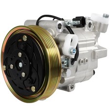 AC A/C Compressor w/ Clutch for Nissan Sentra 1998-1999 Ford Probe 1993 6-Groove