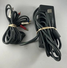 Microsoft Xbox 360 Bundle 60GB Console Controllers Headphones Star Trek TESTED