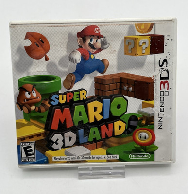 Super Mario 3D Land Nintendo 3DS Game Tested Authentic CIB USA
