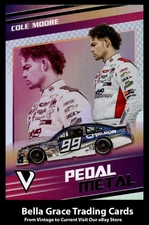 2023 Panini Chronicles Cole Moore #6 Bill McAnally Racing Pedal to the Metal