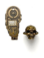 Four Horsemen Mythic/Cosmic Legions Gold Relic Head and Key 1:12 Scale