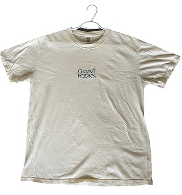 Giant Rooks 2022 Tour T-Shirt Large Comfort Colors Cream Band Concert Tee