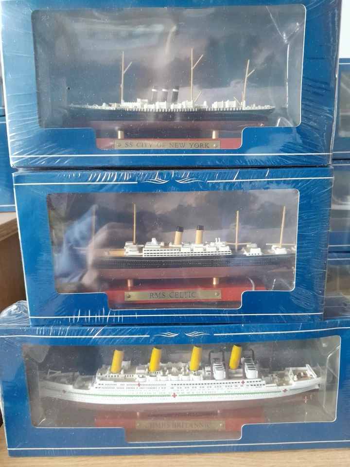 Atlas Editions Legendary Liners Set, complete set of 16, all boxed, most sealed - Image 3 of 4