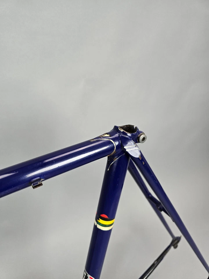 Rahmen Set Rickert Spezial Dortmund Blau vintage frame 60 cm steel Campagnolo - Bild 4 von 4