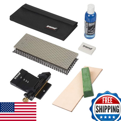 Trend Professional Diamond Whetstone Honing And Polishing Kit For Sharpening