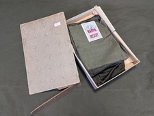 Vintage Valor OD Green Seamed Stockings in Box 2 Pairs 1930s 1940s WWII 1920s