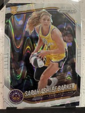 2025 Panini Prizm WNBA - Sarah Ashlee Barker #31 White Seismic Prizm (RC)