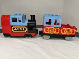 Lego Duplo My First Train 10507 Motorized Locomotive Train 22 PCS INCOMPLETE