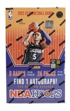 2022-23 Panini NBA HOOPS Factory Sealed Hobby Box 1 Auto - JOKIC BANCHERO RC
