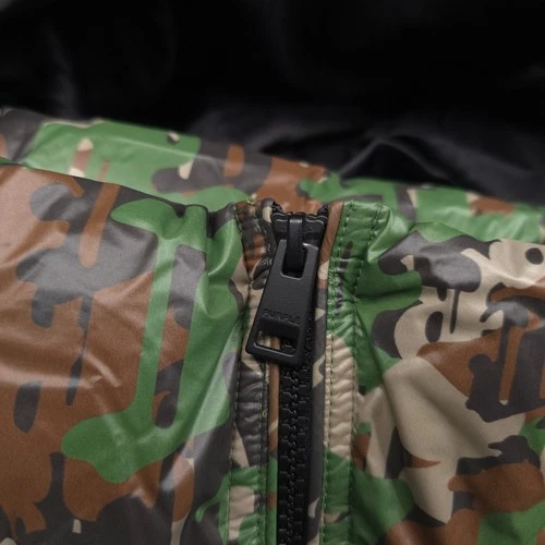 $798 Purple Brand M6079 Gothic Camo Duck Down Nylon Puffer Jacket Mens Size XL image 8