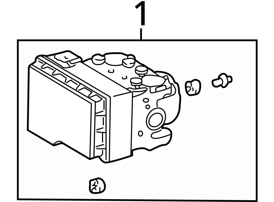 ABS Pump Anti-Lock Brake Part Actuator And Pump Assembly Fits 02-03 LEXUS ES300  Foto 4 de 4