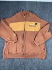 Vtg Y2K State Property Sweatshirt Jacket Brown Rocawear