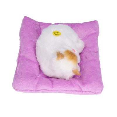 Yellow Ear Cat Shape Fake Cats Sleeping Kitten Doll Toy Simulation Sleeping Cat