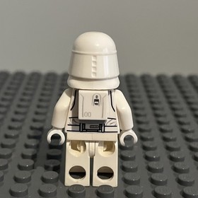 Lego Snowtrooper Commander Minifigure Star Wars 75054 sw0580 - 1A
