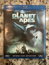 Planet of the Apes Blu-ray, 2001 Mark Wahlberg Mint