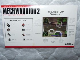 Mechwarrior 2 (Sega Saturn, 1997) CIB - Complete - Tested W/reg move Cards nr.mt