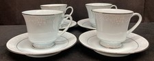 Noritake Fidelity 8003 Light Blue Cups & Sauc...