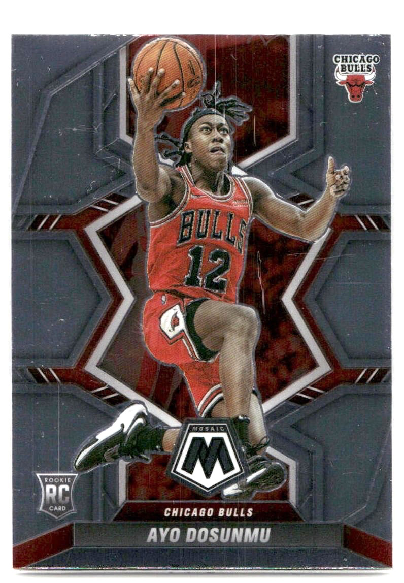 2021-22 Panini Mosaic Ayo Dosunmu #233 RC